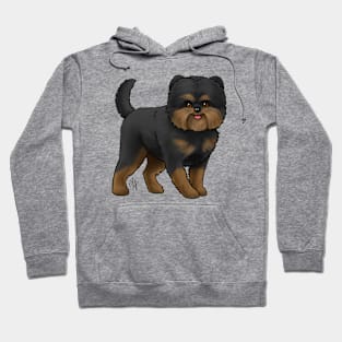 Dog - Affenpinscher - Black and Tan Hoodie